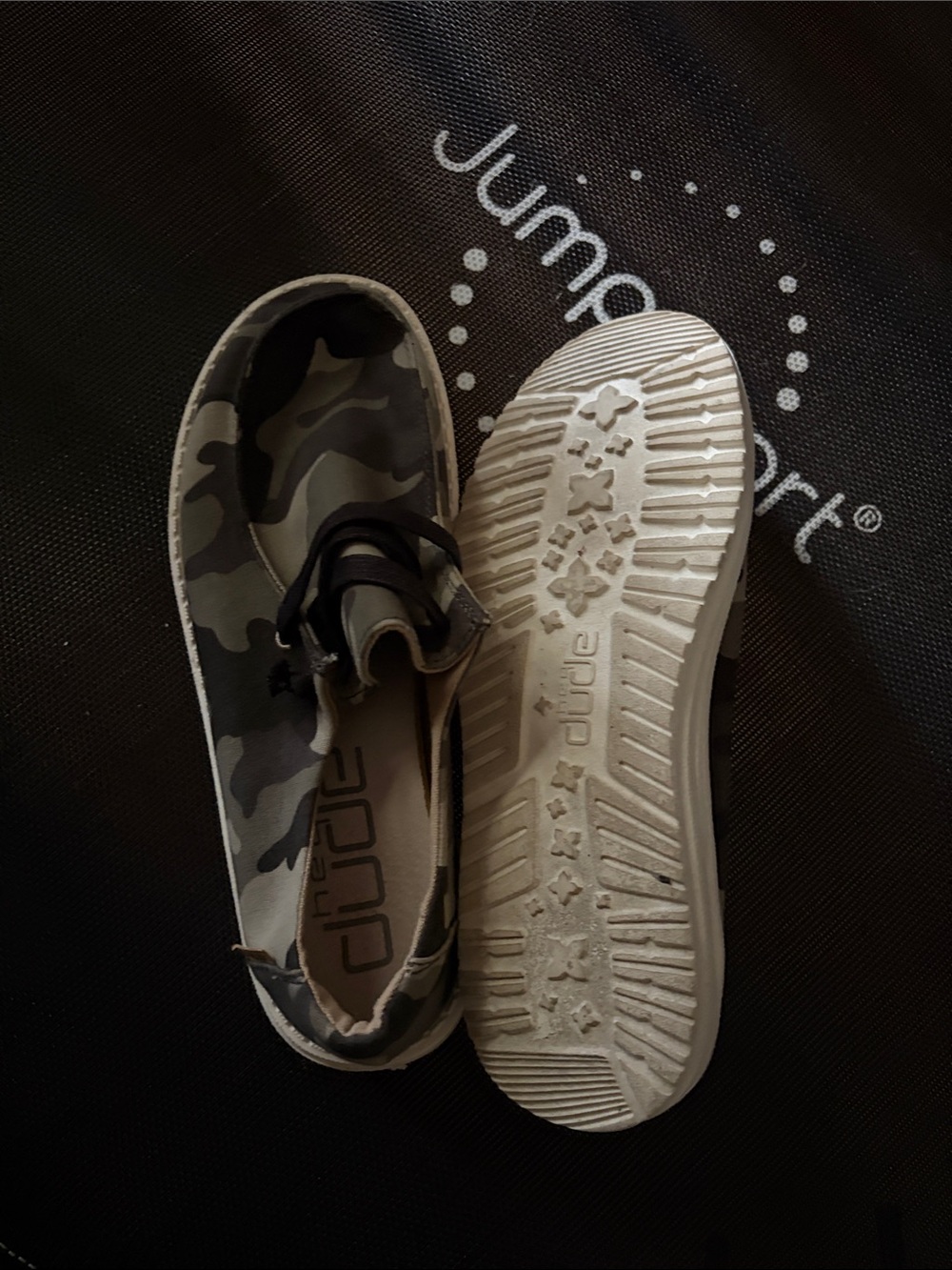 Hey Dude Camo Slip-On Sneakers -